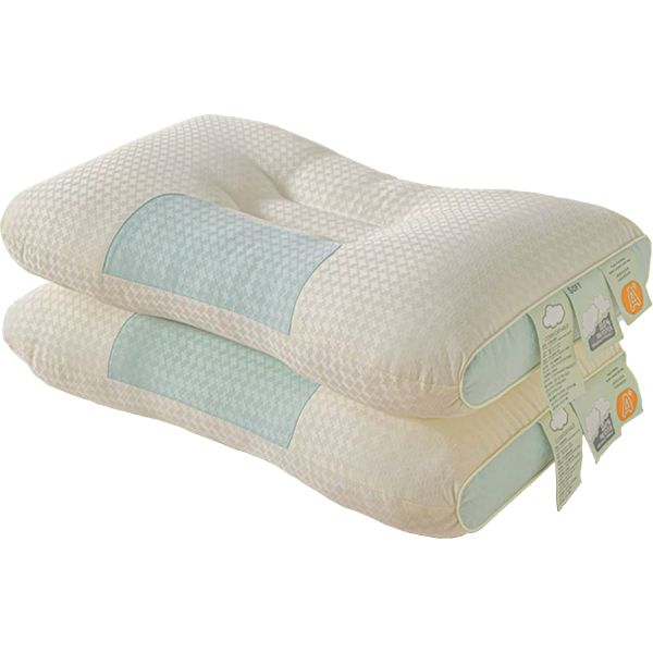Sleep Massage Pillow with Skin-Friendly Knitted Fabric and Cervical Spine Protection