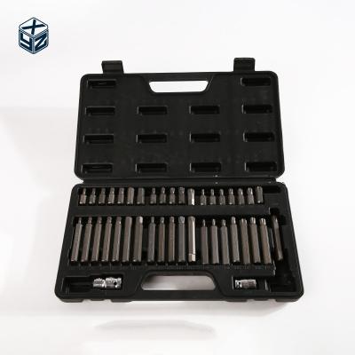 41pcs Plastic Box Bit Set for Tools High Precision CRV Alloy Steel Industrial Grade