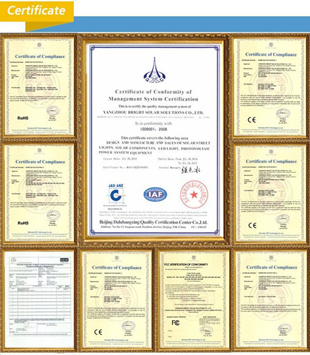 LED Solar Street Lights for Countryside