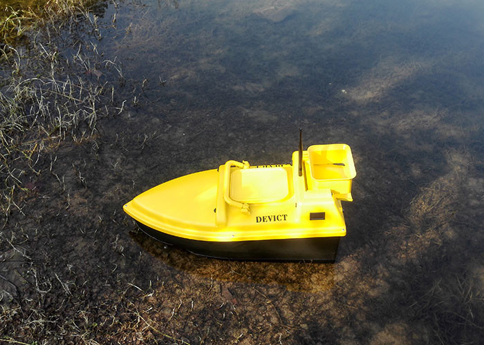Шлюпка DEVC-103 желтое DEVICT приманки автопилота удя робот
