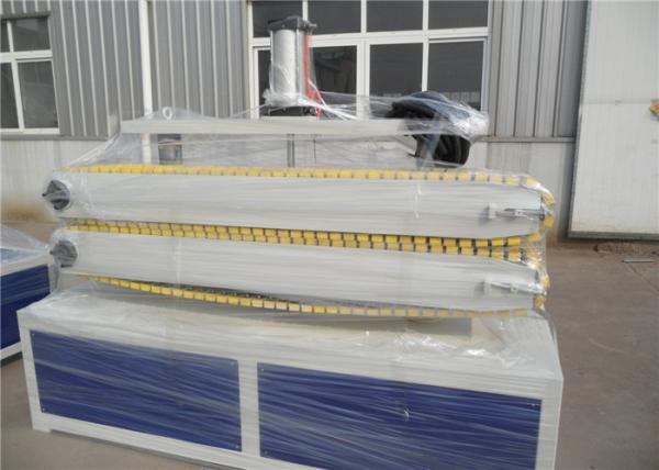 PVC Plastic Extrusion Line , 16-63mm PVC Cable Protection Pipe Production Line