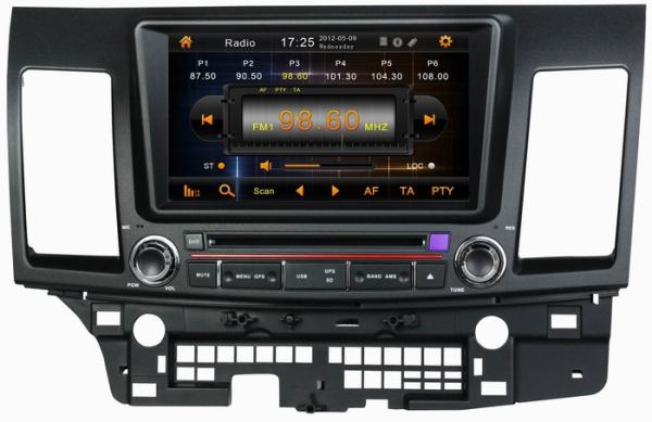 Car dual zone for Mitsubishi Lancer 2006-2012 with wheel steel control OCB-8062