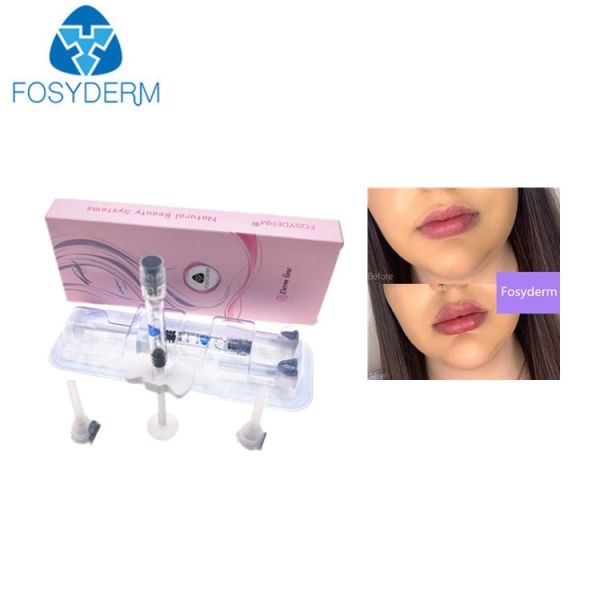 впрыска губы 1ml дермальных заполнителей 0.28mm HA Hyaluronic кисловочная