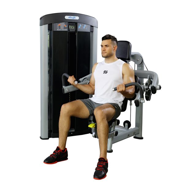 Two Layer Electrostatic Powder Coating Biceps Curl Triceps Machine for Effective Workouts