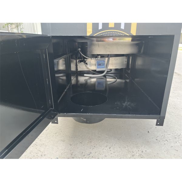 GL-MQ270 Coffee Cart Bicycle Front Cabinet Size 1300x750x700mm for Easy Maintenance