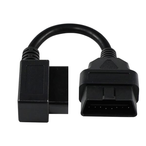 OBD-II 16-Pin Male to Female Extension Cable for Diagnostic Tools