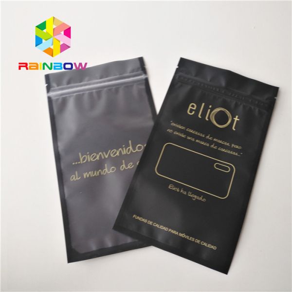 Сумки случая телефона Зиплок загерметизированные пластмассой, стоят вверх загерметизированная сторона сумок 3 мешка молнии