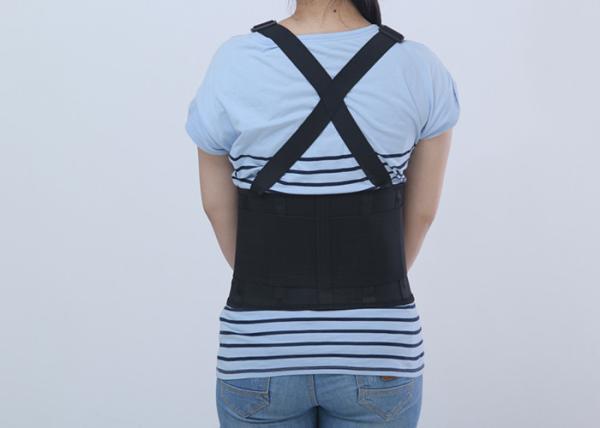 Matériel élastique élevé de tissu de fibre de taille de dos de ceinture orthodontique de soutien