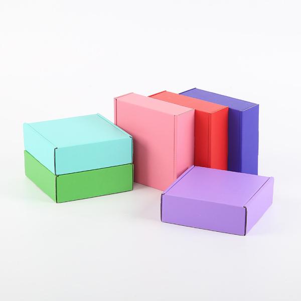 High-Value Red Display Box Thickened Jewelry Color Packaging Box Express Jewelry Packaging Box Can Be Printed With LOGO