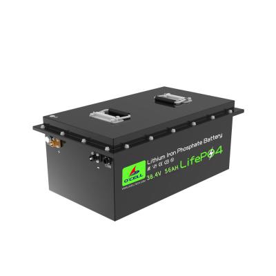 batterie 51.2V de chariot de golf du démarreur Lifepo4 de 56Ah 105Ah 160Ah