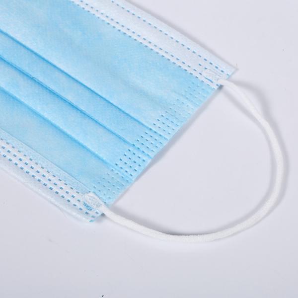 Wholesale Breathable Disposable Facial Mask Non Woven 3 Ply Medical Face Mask