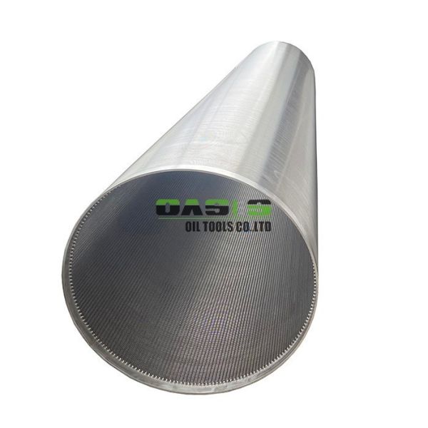 Wire Wrapped Water Well Screen Pipe Made from High Grade Stainless Steel for Water Production and Performance in Water Wells