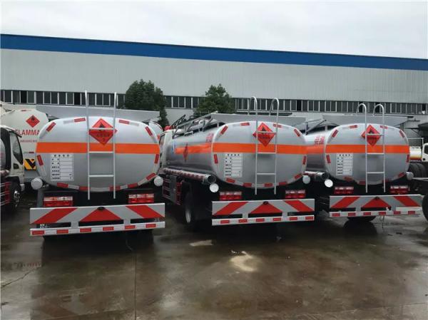 Caminhão 90km/H 5000L JAC Carbon Steel de 5 Ton Small Oil Fuel Tank