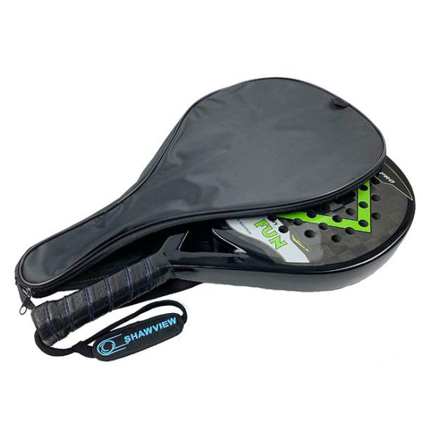 PU Paddle Board Racket Eva 15 Carbon Texture Padel Carbon Racket