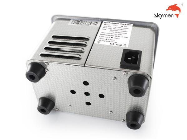 40KHz Industrial Ultrasonic Cleaner 0.8L 60W For Contact Lens / Glass Shaver