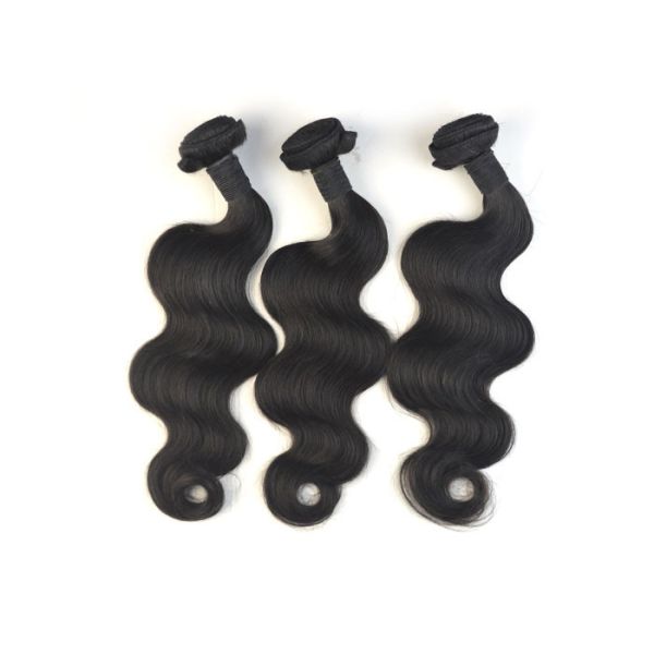 Malaysian 100 Virgin Human Hair Extensions Straight Natural Black