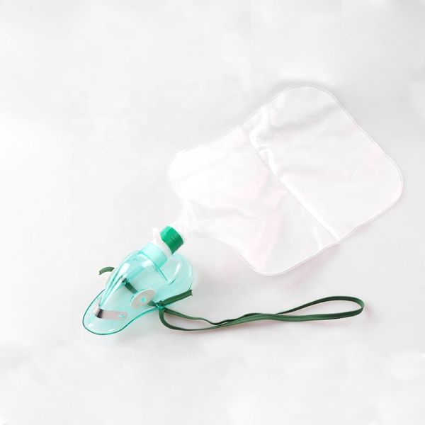 Cheaper Adult Non-Rebreather Oxygen Mask with 7 Foot Safety Tube & Reservoir Bag - Size L