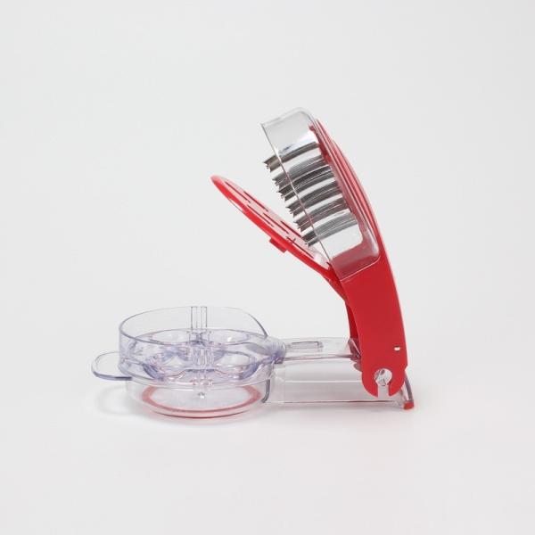 Stocked Cherry Pitter Remover for up to 6 Cherries Portable Cherry Seed Removal Tool