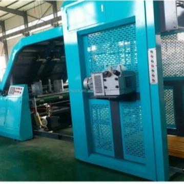 flauta ondulada de 1300mm que lamina elétrico semi auto da máquina 4500kg conduzido