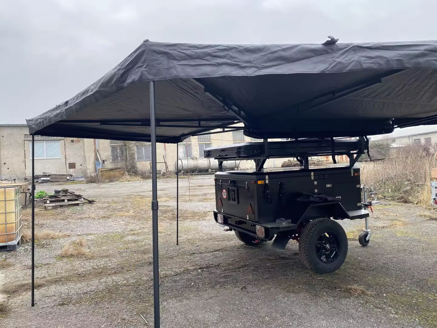 Factory Price 4x4 Small Mini Trailer Off-road Vehicle Standard Camping Trailer Outdoor Self-driving Camper Travel Trailer