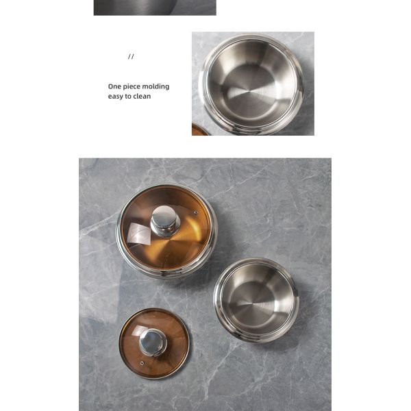 Самый лучший продавая кухни баков множественный размеров качества еды нержавеющей стали супа запаса бака плита 18/8 риса варя бак