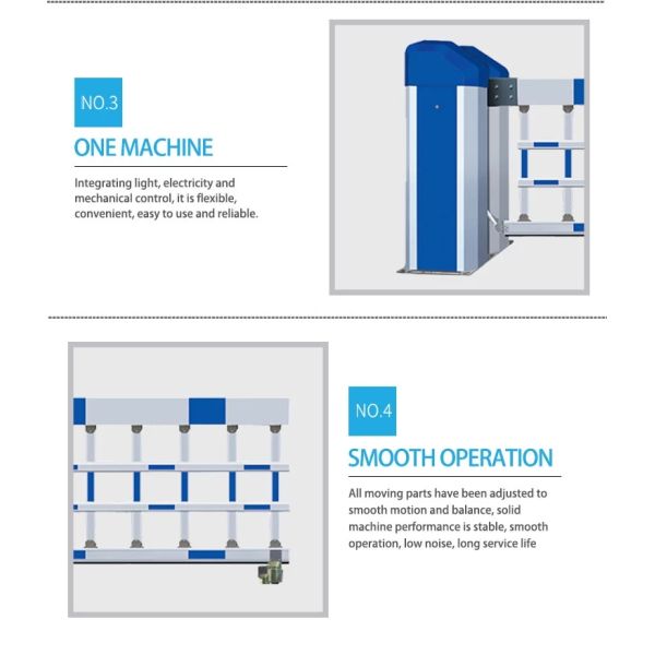 ворота барьера руки 9s мотора Ac 220v 250W 6M воздушнодесантные