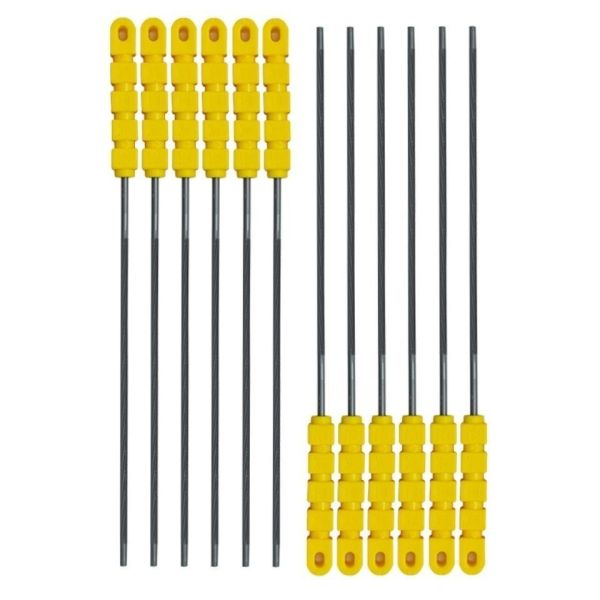 Bidentate パターン 丸いファイル 4.8mm 3/16 ファイル 325 チェーンソー チェーンソーファイル