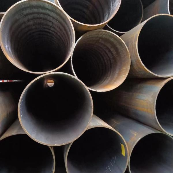 Silvery Hot Rolled Steel Tube 1/2 Inch 12 Inch Outer Diameter 21.3 813 Mm