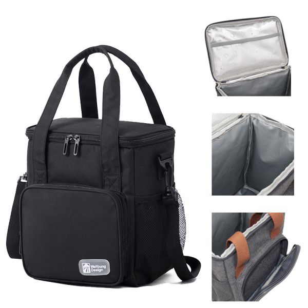 CDR Heat Preservation Bag , PEVA 22x15.5x25cm Beer Ice Bag Waterproof Outdoor