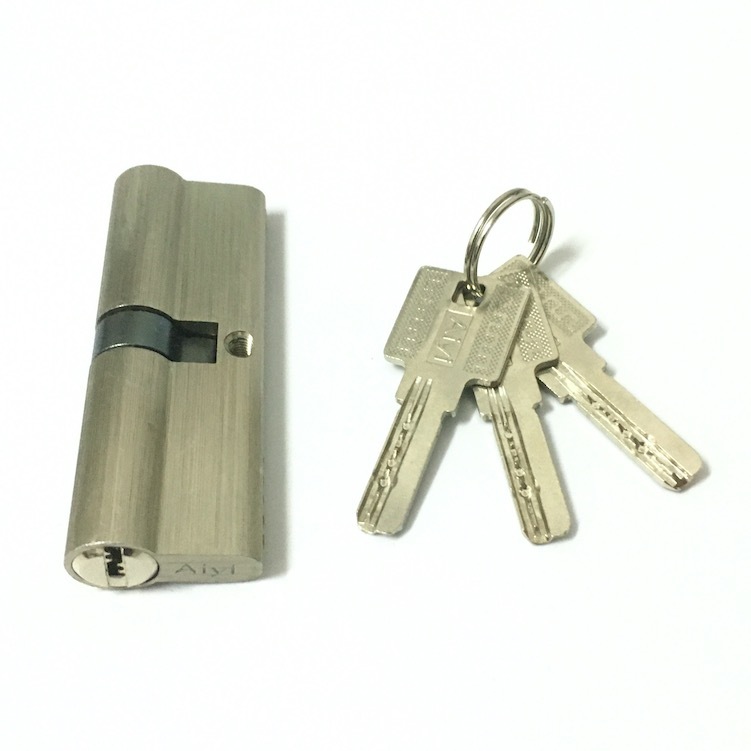 90mm Door Euro Cylinder Double Open Aluminum Cylinder Lock Customized