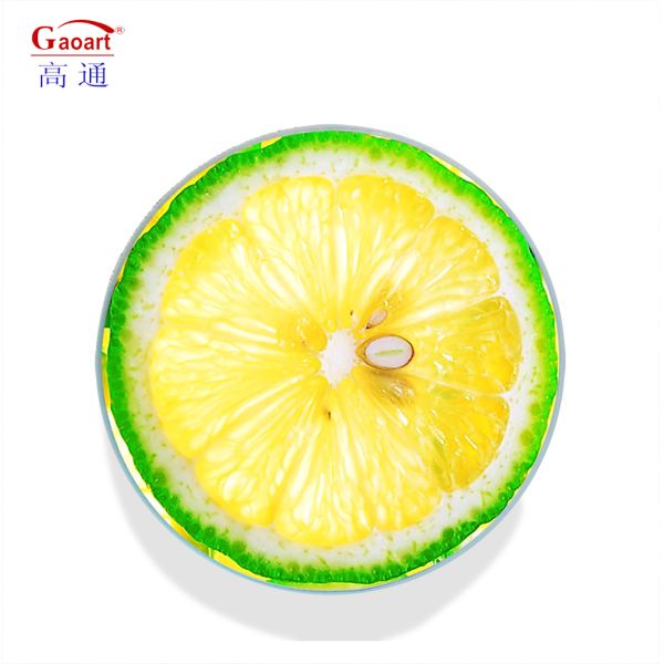 Tempered Glass Cutting Board Unbreakable Round Kitchen Tool with Customized Logo