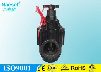 3 Plastic Industrial Solenoid Valve , Irrigation System 12 Volt Dc Solenoid Valve