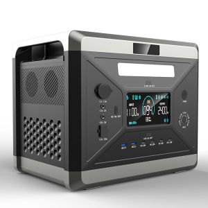 MPPT 2400W solar energy generator Camping Power Supply For Camping And Emergency Backup