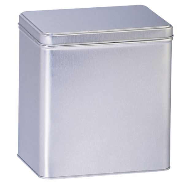 Promotion Rectangle Tin Box With Hinged Lid For Cigarette Package