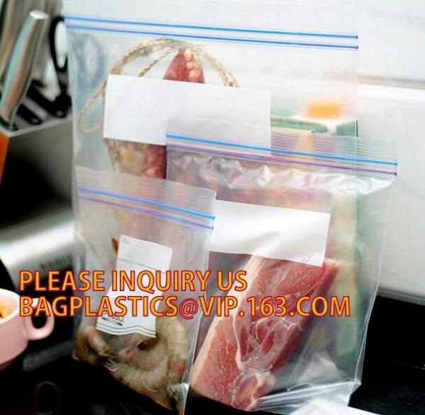 FDA food storage freezer bags reclosable k in color box, Double Seal k Aluminium Foil Packing corn bio Bag