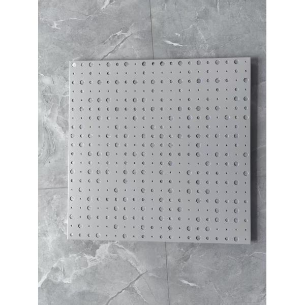 Concave Convex Dot Ceiling Aluminium Perforated Panel for creative offices exhibition halls