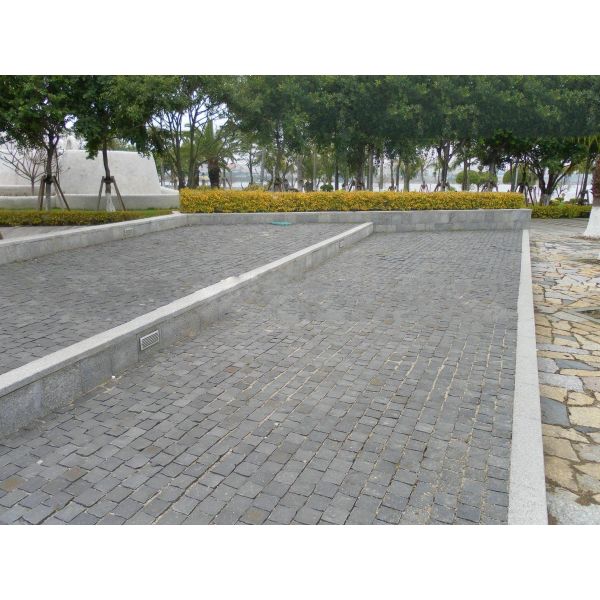 Базальт вымощая камней патио/сада естественные естественные черные/материал шифера