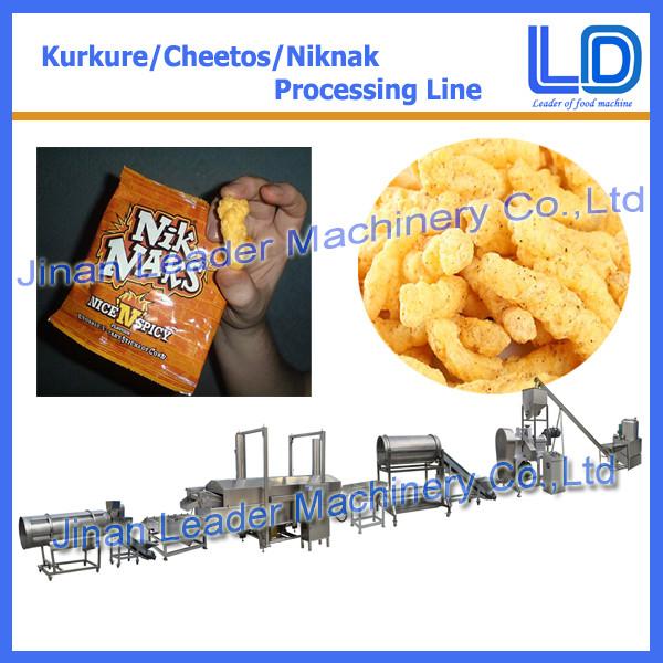small scale cheetos commercial cheese balls popcorn puffs machine