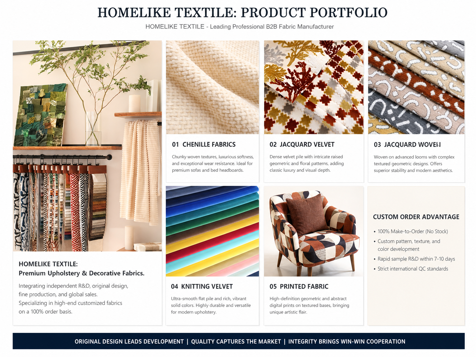 Breathable Quick Dry Jacquard Velvet Sofa Fabric 480GSM 142CM Moisture Wicking Upholstery