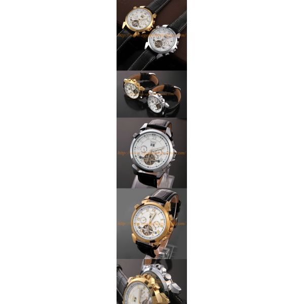 WN04 Rose Gold Bezel Watch Top Brand Watches for Man Winner Quartz Watch Mechanical Watch