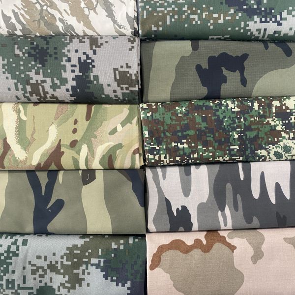Dobby Style Multicam 100% Polyester Camo Polar Fleece Softshell Fabric for Outdoor Jacket