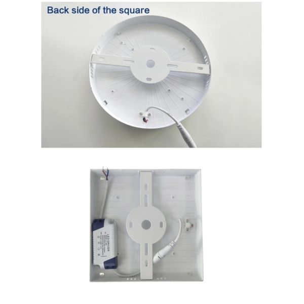 IP20 LED Ceiling Panel Lights Surface Mounted 2ft X 2ft Ceiling Light