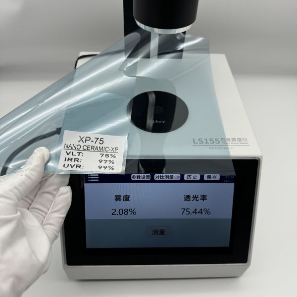 XP-75 IRR99% parabrisas película de protección UV aislamiento térmico solar nano cerámica