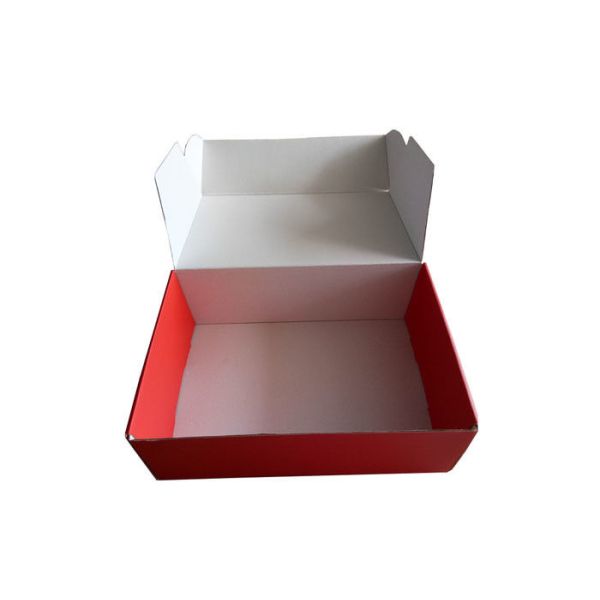 Luxury Red  Paper Gift Box , Corrugated Packaging Box For Hats / Decoration Packing