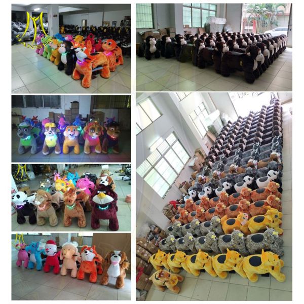 Hansel kids amusement park rides electric riding horse machine for sale