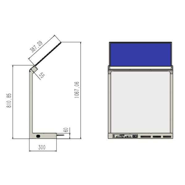 30 Inch Transparent OLED Screen For Commercial Advertising, Smart Retail & Glass Wall Display
