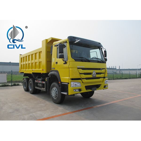 Sinotruk Howo Dump Truck , 336HP EURO2 6x4 Dump Truck 25 ton tipper truck 20 cubic meter dump truck