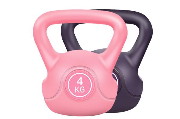 Multicolor Friendly Free Weight Kettle Dumbbells Cement Kettlebells Pink Purple Grey