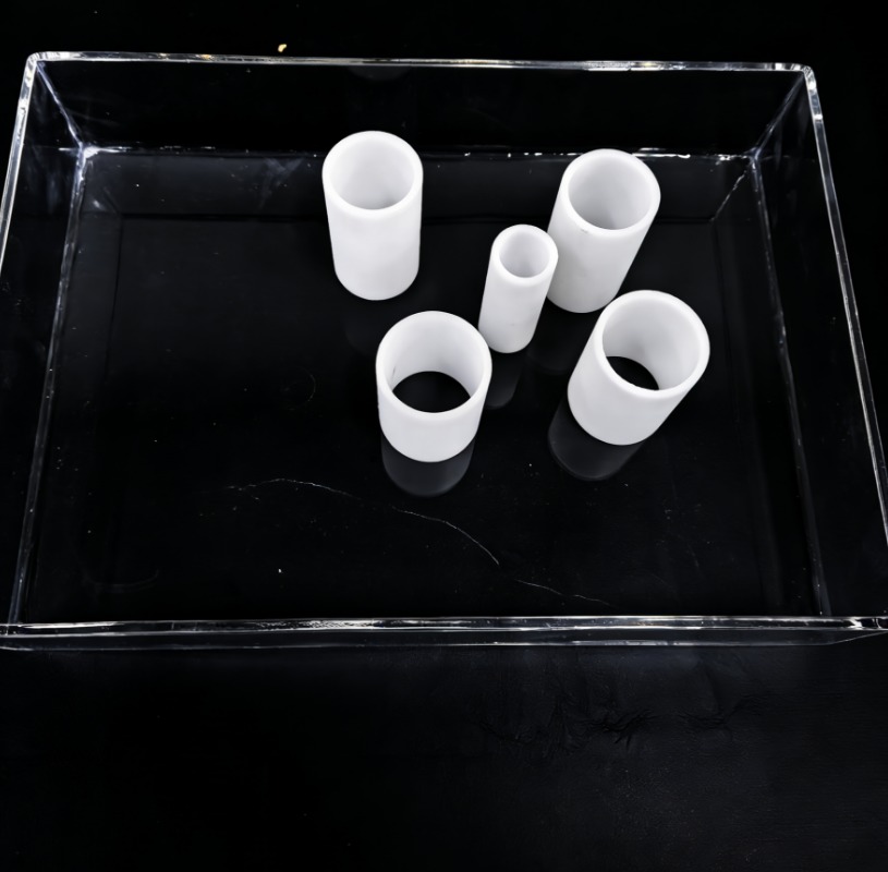 Wear Resistant Frosted Milky White Quartz Tube Premium Customized High Purity Glass Tubing