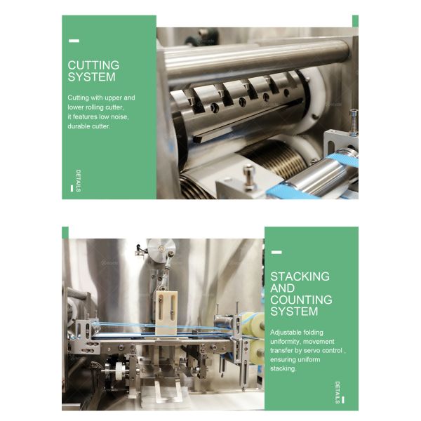 Wet Towel Sanitizer Baby Wet Wipes Packaging Machine